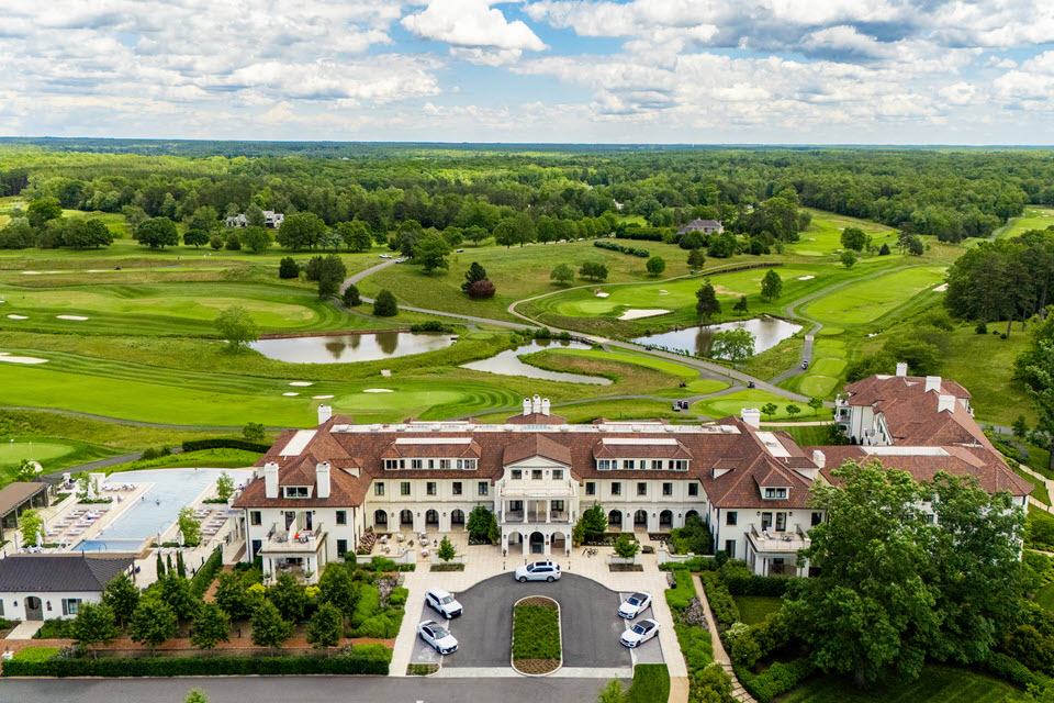 Keswick Hall Vista Aérea
